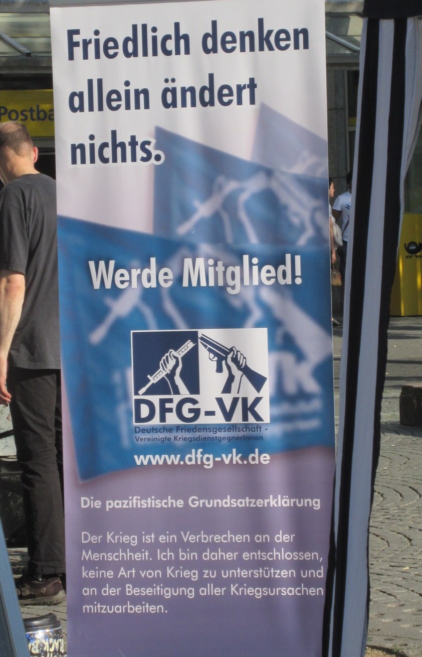 Warun man sich in einer Friedensorganisation organisieren sollte