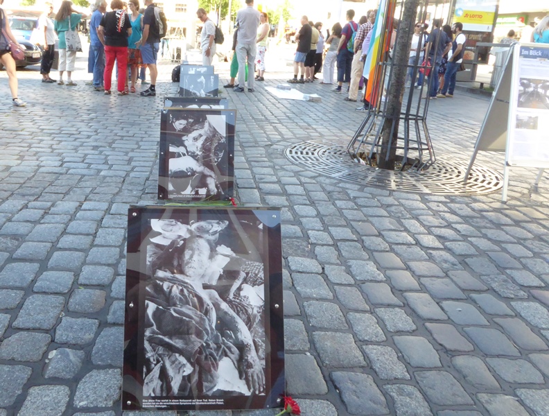 Fotos der Zerstörungen in Hiroshima durch die Atombombe