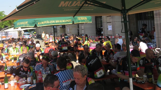 Radlerinnen und Radler des Pacemakers Radmarathons 2018