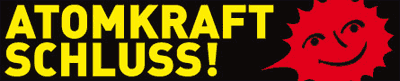 Logo Atomkraft schluss