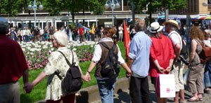Ostermarsch 2011 Mannheim