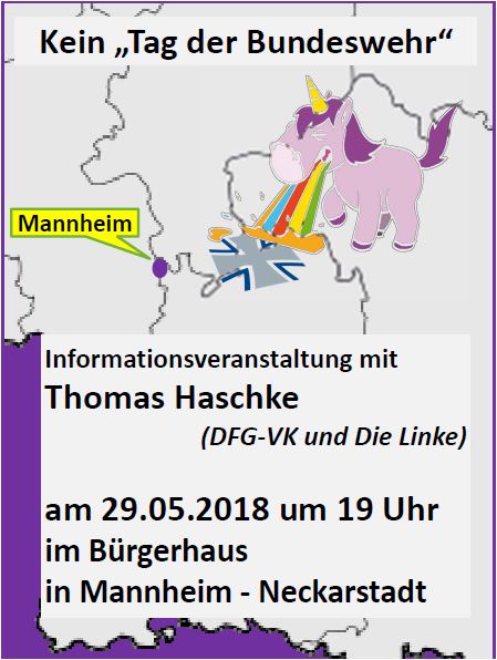 Kein Tag der Bundeswehr Infoveranstaltung